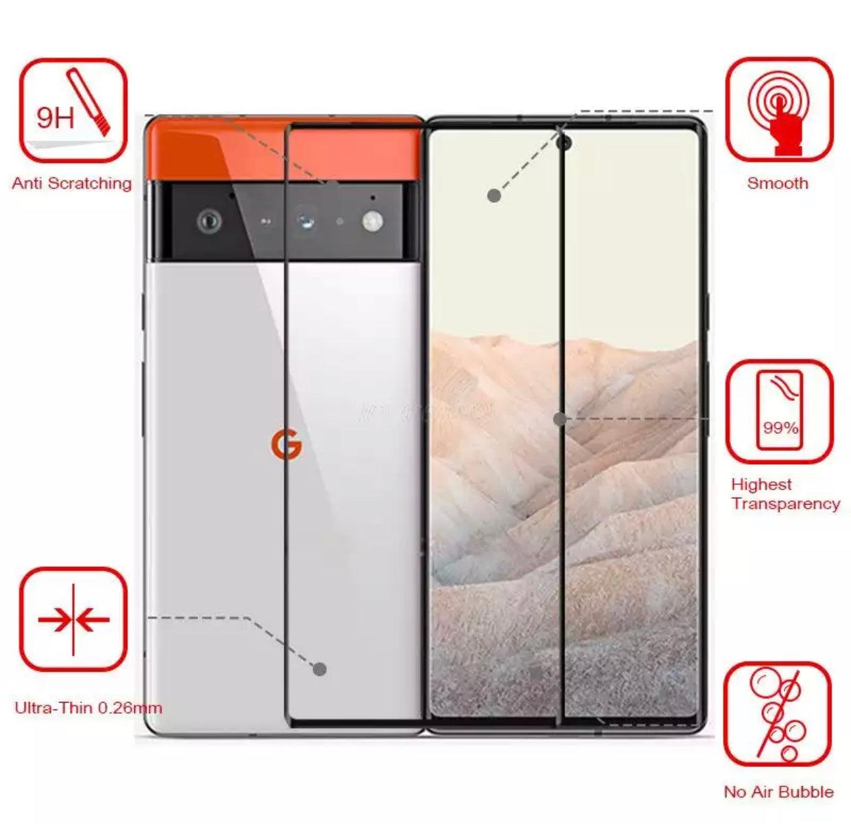 Yamizoo Branded Premium 9H Clear ShatterProof Glass Screen Protectors- 1 pieces per package for selected Google Pixel 6/6Pro - Super Savings Technologies Co.,LTD Yamizoo Branded Premium 9H Clear ShatterProof Glass Screen Protectors- 1 pieces per package for selected Google Pixel 6/6Pro - Super Savings Technologies Co.,LTD